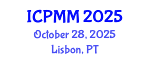 International Conference on Pain Medicine and Management (ICPMM) October 28, 2025 - Lisbon, Portugal
