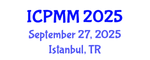 International Conference on Pain Medicine and Management (ICPMM) September 27, 2025 - Istanbul, Turkey