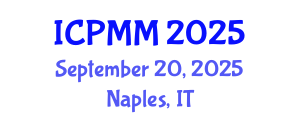 International Conference on Pain Medicine and Management (ICPMM) September 20, 2025 - Naples, Italy