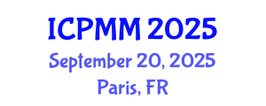 International Conference on Pain Medicine and Management (ICPMM) September 20, 2025 - Paris, France