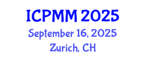 International Conference on Pain Medicine and Management (ICPMM) September 16, 2025 - Zurich, Switzerland