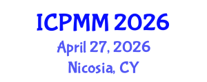 International Conference on Pain Medicine and Management (ICPMM) April 27, 2026 - Nicosia, Cyprus International Conference on Pain Medicine and Management (ICPMM) April 27, 2026 - Nicosia, Cyprus
