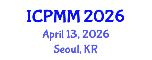 International Conference on Pain Medicine and Management (ICPMM) April 13, 2026 - Seoul, Republic of Korea International Conference on Pain Medicine and Management (ICPMM) April 13, 2026 - Seoul, Republic of Korea