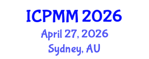 International Conference on Pain Medicine and Management (ICPMM) April 27, 2026 - Sydney, Australia International Conference on Pain Medicine and Management (ICPMM) April 27, 2026 - Sydney, Australia