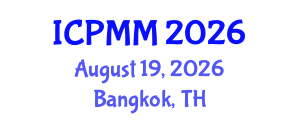 International Conference on Pain Medicine and Management (ICPMM) August 19, 2026 - Bangkok, Thailand