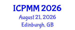 International Conference on Pain Medicine and Management (ICPMM) August 21, 2026 - Edinburgh, United Kingdom International Conference on Pain Medicine and Management (ICPMM) August 21, 2026 - Edinburgh, United Kingdom