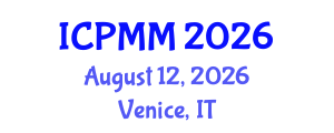 International Conference on Pain Medicine and Management (ICPMM) August 12, 2026 - Venice, Italy International Conference on Pain Medicine and Management (ICPMM) August 12, 2026 - Venice, Italy