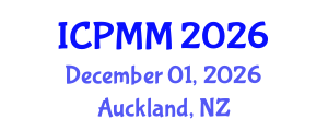 International Conference on Pain Medicine and Management (ICPMM) December 01, 2026 - Auckland, New Zealand International Conference on Pain Medicine and Management (ICPMM) December 01, 2026 - Auckland, New Zealand