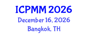International Conference on Pain Medicine and Management (ICPMM) December 16, 2026 - Bangkok, Thailand International Conference on Pain Medicine and Management (ICPMM) December 16, 2026 - Bangkok, Thailand