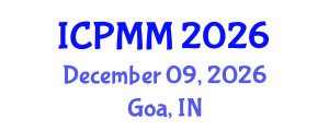 International Conference on Pain Medicine and Management (ICPMM) December 09, 2026 - Goa, India International Conference on Pain Medicine and Management (ICPMM) December 09, 2026 - Goa, India