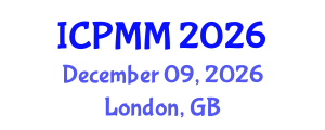 International Conference on Pain Medicine and Management (ICPMM) December 09, 2026 - London, United Kingdom International Conference on Pain Medicine and Management (ICPMM) December 09, 2026 - London, United Kingdom