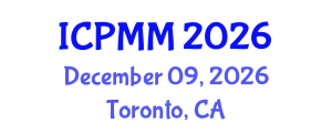 International Conference on Pain Medicine and Management (ICPMM) December 09, 2026 - Toronto, Canada International Conference on Pain Medicine and Management (ICPMM) December 09, 2026 - Toronto, Canada