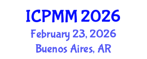 International Conference on Pain Medicine and Management (ICPMM) February 23, 2026 - Buenos Aires, Argentina International Conference on Pain Medicine and Management (ICPMM) February 23, 2026 - Buenos Aires, Argentina