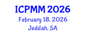 International Conference on Pain Medicine and Management (ICPMM) February 18, 2026 - Jeddah, Saudi Arabia