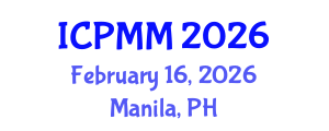 International Conference on Pain Medicine and Management (ICPMM) February 16, 2026 - Manila, Philippines International Conference on Pain Medicine and Management (ICPMM) February 16, 2026 - Manila, Philippines