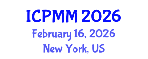 International Conference on Pain Medicine and Management (ICPMM) February 16, 2026 - New York, United States International Conference on Pain Medicine and Management (ICPMM) February 16, 2026 - New York, United States