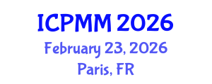 International Conference on Pain Medicine and Management (ICPMM) February 23, 2026 - Paris, France International Conference on Pain Medicine and Management (ICPMM) February 23, 2026 - Paris, France