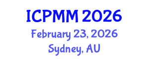 International Conference on Pain Medicine and Management (ICPMM) February 23, 2026 - Sydney, Australia International Conference on Pain Medicine and Management (ICPMM) February 23, 2026 - Sydney, Australia