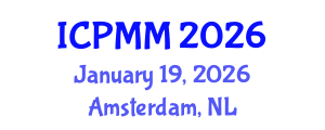 International Conference on Pain Medicine and Management (ICPMM) January 19, 2026 - Amsterdam, Netherlands International Conference on Pain Medicine and Management (ICPMM) January 19, 2026 - Amsterdam, Netherlands