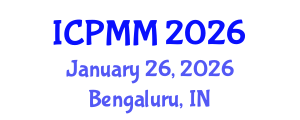 International Conference on Pain Medicine and Management (ICPMM) January 26, 2026 - Bengaluru, India International Conference on Pain Medicine and Management (ICPMM) January 26, 2026 - Bengaluru, India