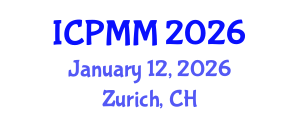 International Conference on Pain Medicine and Management (ICPMM) January 12, 2026 - Zurich, Switzerland International Conference on Pain Medicine and Management (ICPMM) January 12, 2026 - Zurich, Switzerland