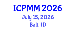 International Conference on Pain Medicine and Management (ICPMM) July 15, 2026 - Bali, Indonesia International Conference on Pain Medicine and Management (ICPMM) July 15, 2026 - Bali, Indonesia