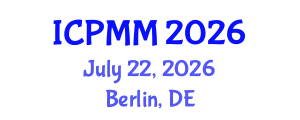 International Conference on Pain Medicine and Management (ICPMM) July 22, 2026 - Berlin, Germany International Conference on Pain Medicine and Management (ICPMM) July 22, 2026 - Berlin, Germany