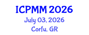 International Conference on Pain Medicine and Management (ICPMM) July 03, 2026 - Corfu, Greece International Conference on Pain Medicine and Management (ICPMM) July 03, 2026 - Corfu, Greece