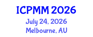 International Conference on Pain Medicine and Management (ICPMM) July 24, 2026 - Melbourne, Australia International Conference on Pain Medicine and Management (ICPMM) July 24, 2026 - Melbourne, Australia
