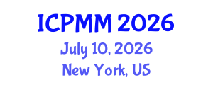 International Conference on Pain Medicine and Management (ICPMM) July 10, 2026 - New York, United States International Conference on Pain Medicine and Management (ICPMM) July 10, 2026 - New York, United States