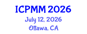 International Conference on Pain Medicine and Management (ICPMM) July 12, 2026 - Ottawa, Canada International Conference on Pain Medicine and Management (ICPMM) July 12, 2026 - Ottawa, Canada