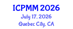 International Conference on Pain Medicine and Management (ICPMM) July 17, 2026 - Quebec City, Canada International Conference on Pain Medicine and Management (ICPMM) July 17, 2026 - Quebec City, Canada