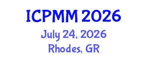 International Conference on Pain Medicine and Management (ICPMM) July 24, 2026 - Rhodes, Greece International Conference on Pain Medicine and Management (ICPMM) July 24, 2026 - Rhodes, Greece