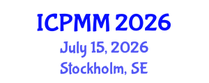 International Conference on Pain Medicine and Management (ICPMM) July 15, 2026 - Stockholm, Sweden