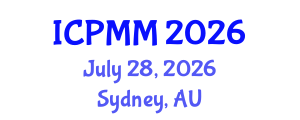 International Conference on Pain Medicine and Management (ICPMM) July 28, 2026 - Sydney, Australia International Conference on Pain Medicine and Management (ICPMM) July 28, 2026 - Sydney, Australia