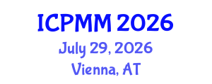 International Conference on Pain Medicine and Management (ICPMM) July 29, 2026 - Vienna, Austria International Conference on Pain Medicine and Management (ICPMM) July 29, 2026 - Vienna, Austria