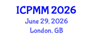 International Conference on Pain Medicine and Management (ICPMM) June 29, 2026 - London, United Kingdom