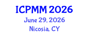 International Conference on Pain Medicine and Management (ICPMM) June 29, 2026 - Nicosia, Cyprus International Conference on Pain Medicine and Management (ICPMM) June 29, 2026 - Nicosia, Cyprus