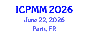 International Conference on Pain Medicine and Management (ICPMM) June 22, 2026 - Paris, France International Conference on Pain Medicine and Management (ICPMM) June 22, 2026 - Paris, France
