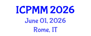 International Conference on Pain Medicine and Management (ICPMM) June 01, 2026 - Rome, Italy International Conference on Pain Medicine and Management (ICPMM) June 01, 2026 - Rome, Italy