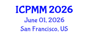 International Conference on Pain Medicine and Management (ICPMM) June 01, 2026 - San Francisco, United States International Conference on Pain Medicine and Management (ICPMM) June 01, 2026 - San Francisco, United States