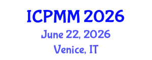 International Conference on Pain Medicine and Management (ICPMM) June 22, 2026 - Venice, Italy International Conference on Pain Medicine and Management (ICPMM) June 22, 2026 - Venice, Italy