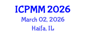 International Conference on Pain Medicine and Management (ICPMM) March 02, 2026 - Haifa, Israel