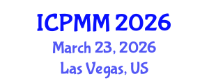 International Conference on Pain Medicine and Management (ICPMM) March 23, 2026 - Las Vegas, United States International Conference on Pain Medicine and Management (ICPMM) March 23, 2026 - Las Vegas, United States