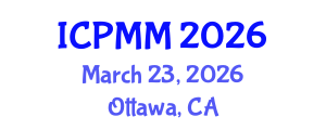 International Conference on Pain Medicine and Management (ICPMM) March 23, 2026 - Ottawa, Canada International Conference on Pain Medicine and Management (ICPMM) March 23, 2026 - Ottawa, Canada