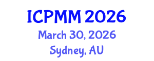 International Conference on Pain Medicine and Management (ICPMM) March 30, 2026 - Sydney, Australia International Conference on Pain Medicine and Management (ICPMM) March 30, 2026 - Sydney, Australia