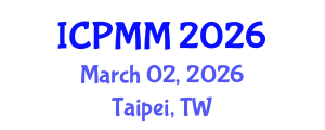 International Conference on Pain Medicine and Management (ICPMM) March 02, 2026 - Taipei, Taiwan International Conference on Pain Medicine and Management (ICPMM) March 02, 2026 - Taipei, Taiwan