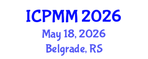 International Conference on Pain Medicine and Management (ICPMM) May 18, 2026 - Belgrade, Serbia International Conference on Pain Medicine and Management (ICPMM) May 18, 2026 - Belgrade, Serbia
