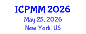 International Conference on Pain Medicine and Management (ICPMM) May 25, 2026 - New York, United States International Conference on Pain Medicine and Management (ICPMM) May 25, 2026 - New York, United States