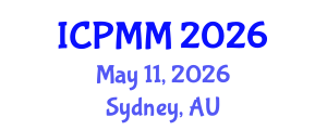 International Conference on Pain Medicine and Management (ICPMM) May 11, 2026 - Sydney, Australia International Conference on Pain Medicine and Management (ICPMM) May 11, 2026 - Sydney, Australia